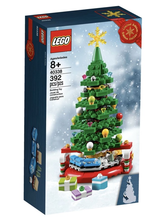 Lego Other - Lego Green Christmas Tree Set with Red Base and Multicolor Ornaments